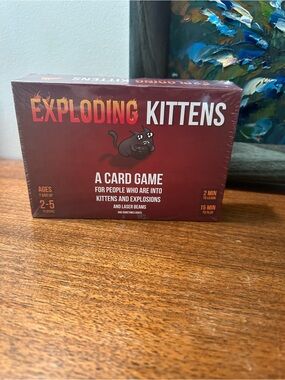 NWT Exploding Kittens Original Edition Card Game Factory Sealed New In Box